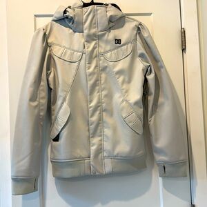 New DC Women’s Snowboard Jacket Removable Hood size M